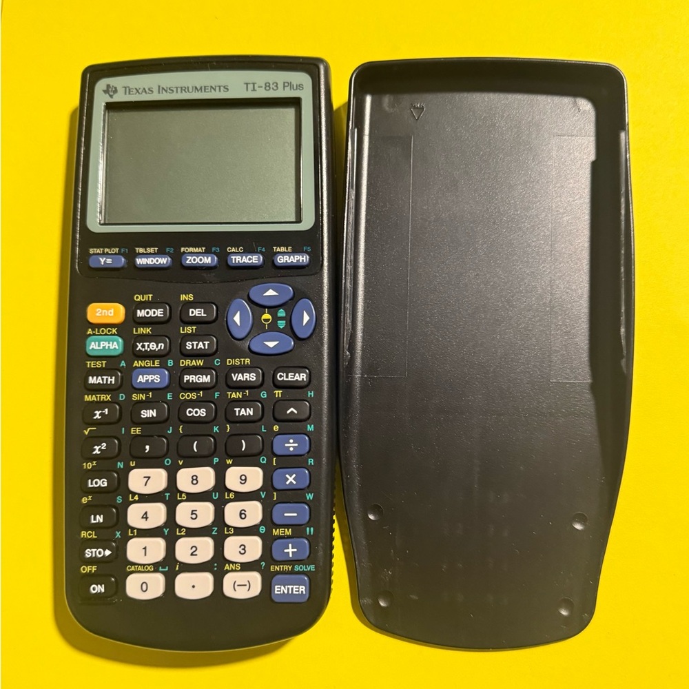 Texas Instruments TI-83 Plus Black Graphing Calculator